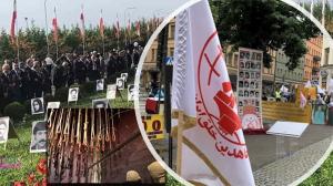 While the trial proceeded, several witnesses of the 1988 massacre and families of the victims gathered in front of the court in Durres and spoke to the press about the Iranian regime’s crimes against MEK members and dissidents.  At the same time, MEK memb