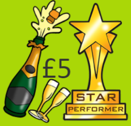 Weekly £5 Prize Fastest Typist Competition Logo