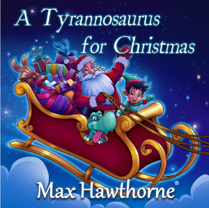 CD cover for "A Tyrannosaurus for Christmas"