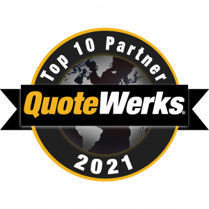 QuoteWerks 2021 Top 10 Partner Award