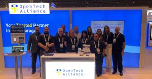 Bill Hoffman and OpenTech team at Inside Self Storage 2022 Expo