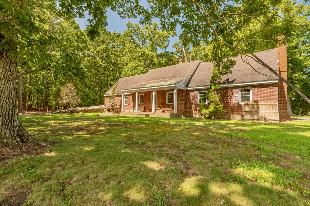 Bidding Set to Close on a 5BR/2BA Brick Ranch Home on 7+ Ac. in