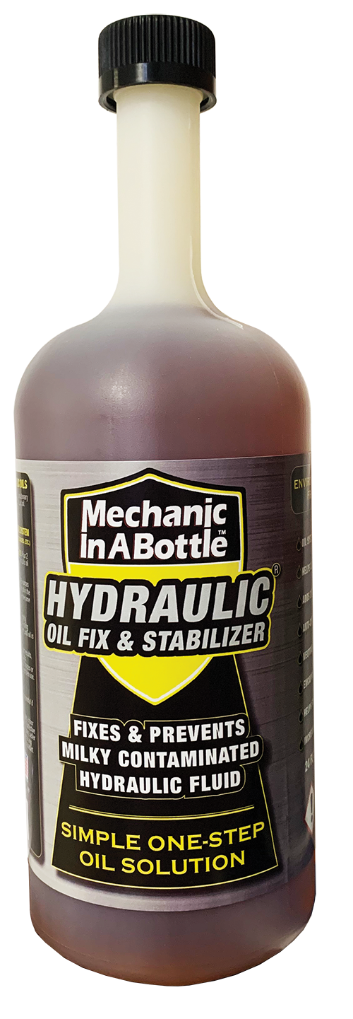 New Solution to Quickly Fix and Clear Up Milky, Emulsified Hydraulic Fluid for Ongoing Use