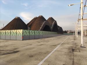 Sound absorbing panels at MIND in Milan