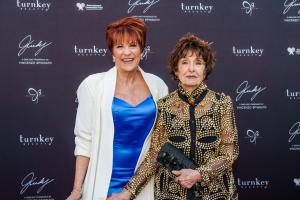 Lorna Luft and Margaret O'Brien at the Judy Garland 100th Birthday Gala hosted by Vincenzo Spinnato