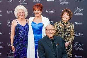 Mayor Lauren Meister, Lorna Luft, Margaret O'Brien, Joey Luft