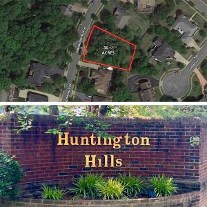 .36 +/- acre wooded building lot located in the desirable neighborhood of Huntington Hills in the City of Fredericksburg, VA •	Public utilities available