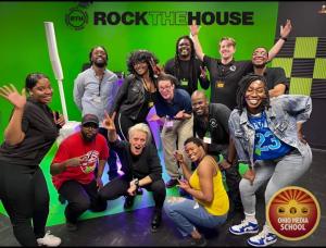 Rock The House Entertainment Group Visits Ohio Media School