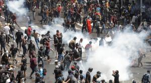 Anti-government demonstrations amidst a crushing economic crisis. Courtesy Tamil Guardian