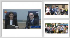 As the court prepared to declare its verdict, a large crowd of supporters of the  (NCRI) had gathered to commemorate the many victims of Iran’s regime and call for justice and an end to the impunity that regime officials enjoy for their many crimes.