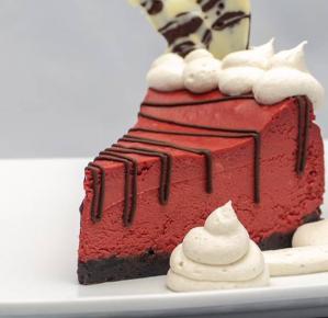 Better Than Sex-A Dessert Restaurant’s Between My Red Velvet Sheets Cheesecake