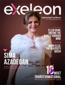 Sima Azadegan Cover - Exeleon Magazine