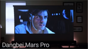 dangbei mars pro projection image -dark