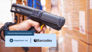 Hopstack Announces Strategic Partnership with Barcodes Inc