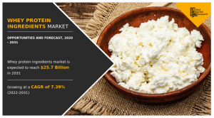 Whey Protein Ingredients Market 2031