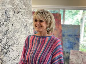 Lori Poncsak and her art