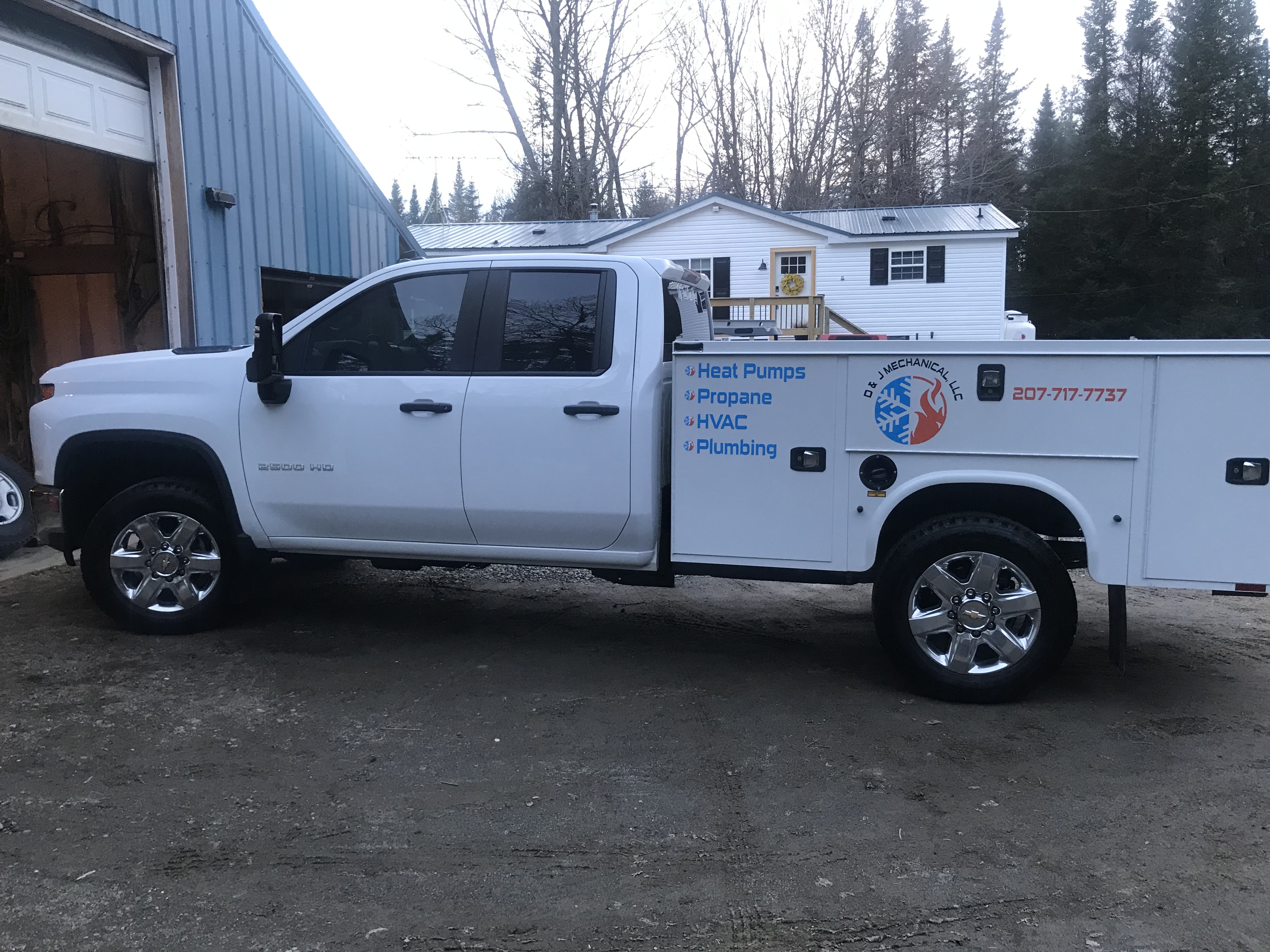Du0026J Mechanical, LLC's Heat Pump Installation Service Offered in Levant,  Maine