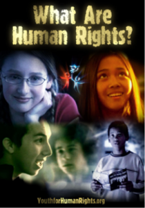 “What Are Human Rights?” educational booklet provided free of charge by Youth for Human Rights International