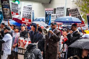CCHR spokesperson for the march, Rev. Frederick Shaw said the protest was needed given the fact that pregnant women, children and the elderly are being electroshocked.