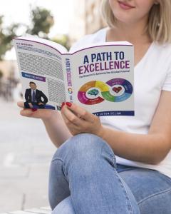 The first reader of A Path to Excellence Book by Tony J. Selimi