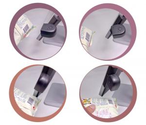 Adjustable POS Scanners with different scanning angles