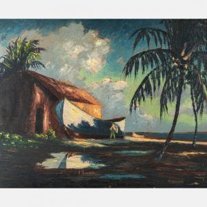 Fine art, furniture and decorative art from estates across the country will be on full display at an auction planned for Wednesday, August 28th, by Gray’s Auctioneers, online and in the Cleveland gallery at 10717 Detroit Avenue
All lots can be viewed now, at GraysAuctioneers
“Highlights from this remarkable sale will include a Floridian coastline by Harold Newton, one of the founding members of the Florida Highwaymen, and a collection of paintings from three generations of the artistic Widlicka (Widlizcka) family - Anton, Leopold and Frederick,” said Serena Harragin of Gray’s Auctioneers
Harold Newton (1934-1994) was a founding member of the Florida Highwaymen, a group of African American landscape painters
The Widliczka collection includes a 19th century ink and gouache on paper by Anton Widliczka, titled Crucifixion of Jesus, signed and dated (“1898”) lower center and presented in an 11 inch by 8 ¼ inch frame (est
Samuel George Phillips (1890-1965) was an American artist, active in Pennsylvania and New York and best known as a magazine illustrator and landscape and portrait painter
A 1940 lithograph titled Approaching Storm from an edition of 250, signed by Grant Wood (American, 1892-1942), famous for his iconic work American Gothic, 11 ¾ inches by 8 ¾ inches, has an estimate of $2,000-$4,000
Two paintings by non-American artists carry estimates of $1,500-$2,500 each
Furniture and decorative art will be plentiful
• An unusual and striking Victorian steer horn armchair made circa 1880-1890s by Wenzel Friedrich, having four original glass ball casters and horn ‘acorn tips’ (est
• A Deco style patinated brass figural group from the 20th century, signed illegibly on the base and measuring 38 ½ inches tall by 40 inches wide by 25 inches deep (est
• An American-made, early 20th century molded copper eagle form weathervane, 29 inches tall by 33 ½ inches wide by 37 ¼ inches deep and boasting outstanding patina (est
• A large 20th century Hudson Weller pottery vase painted by Hester Pillsbury, 13 ½ inches tall and signed on the bottom (est
Gray’s Auctioneers & Appraisers is Northern Ohio’s leading licensed auctioneers and appraisers of fine art, jewelry, antiques, decorative arts, rare books, and antique rugs
The specialists at Gray’s have worked with museums, educational institutions, corporations and private collectors to achieve the maximum value of their collections at auction
Gray’s Auctioneers & Appraisers is always accepting quality consignments for future auctions
To learn more about Gray’s Auctioneers & Appraisers and the live and internet auction planned for Wednesday, Aug
# # # #