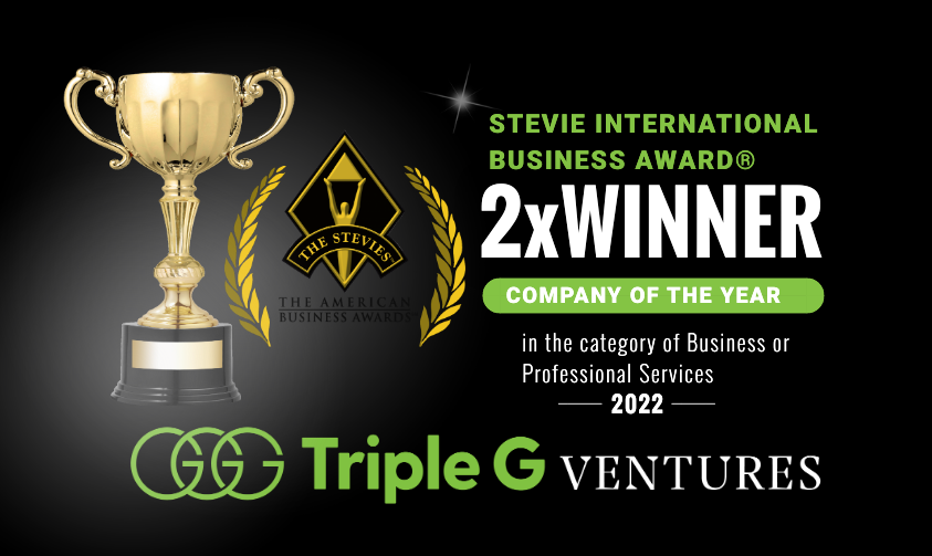 TRIPLE G VENTURES RECOGNIZED AS OF THE YEAR" Massachusetts