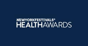 NYF Health Logo blue bdgrd