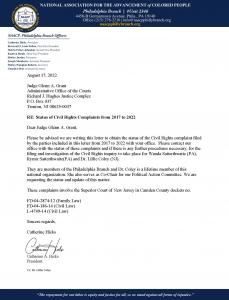 NAACP Support Letter