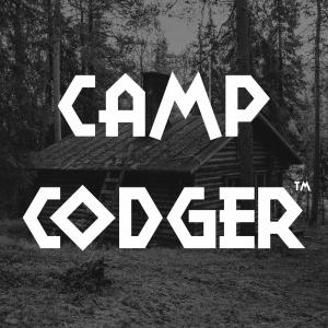 camp, codger, podcast, seniors, golden, years, logo