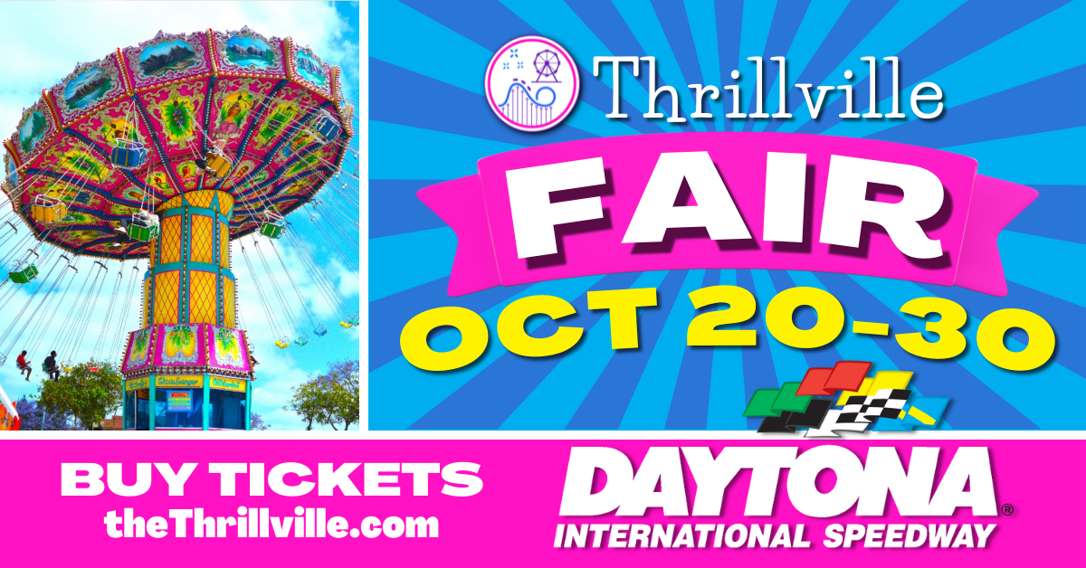 Thrillville Fair comes to Daytona International Speedway October 2030