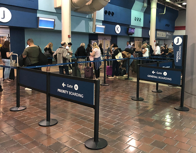 Amtrak updates passenger boarding strategy with new queue management