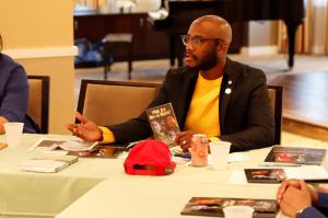 Rev. Travis Ellis talks about the need for broad human rights education as he tell the story of a youth trying to legally sell water on a corner that inadvertently caused a turf dispute between youth, escalated to involving adults and guns and deadly forc