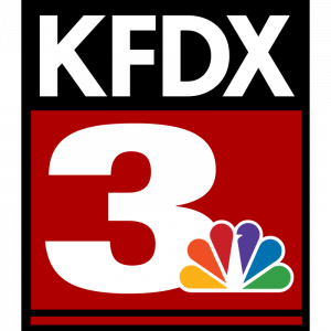 KFDX NBC 3 logo