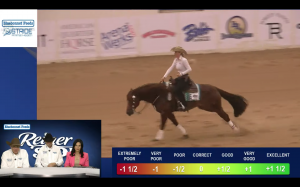 In the last episode of ReinerStop Show Time, experts use Josiane Gauthier's run to explain how the manuever scoring works in the reining system.